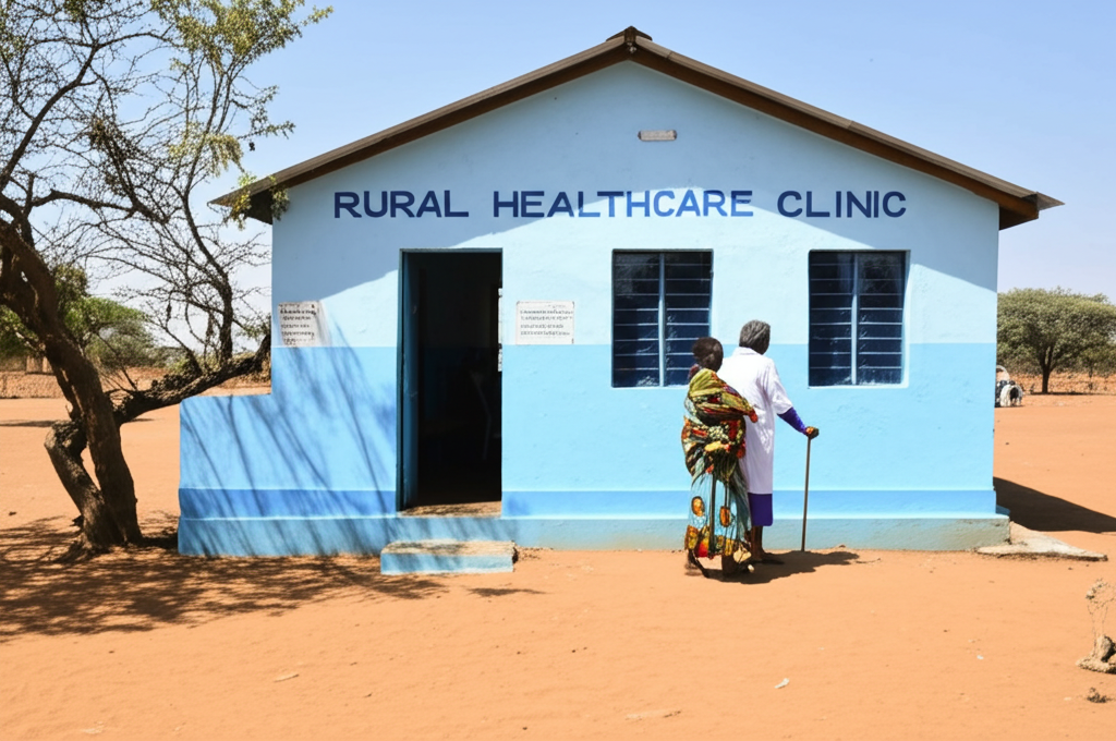 Rural clinic in Eastern Kenya